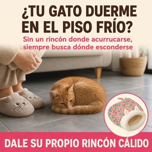 Acurruca saco cueva de dormir para gatos